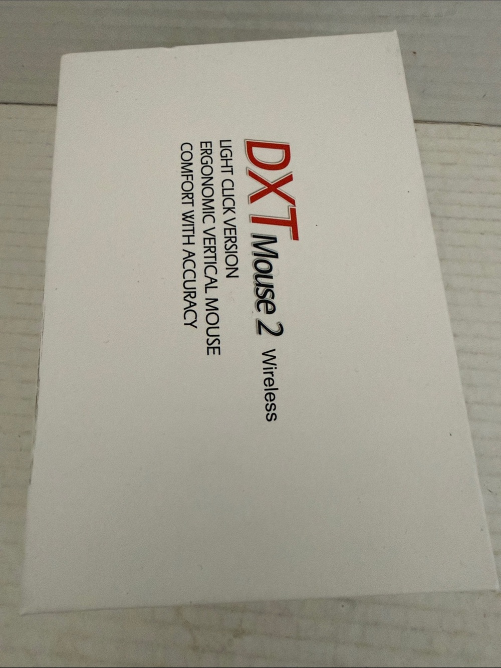 DXT Ergonomic Vertical Mouse 2 wired  for both right left hand USB black PD7DXT